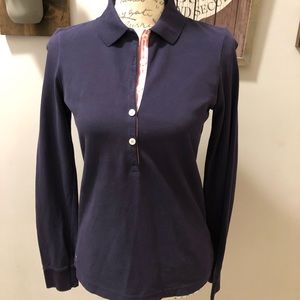 🎯 2/$15 - Women’s Lilly Pulitzer navy polo